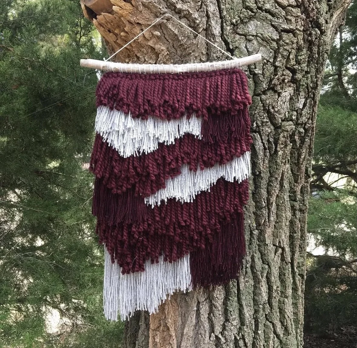 The Studio Sale is almost over! These pieces span over five years of my artwork, in fact the fringey piece was made in 2020 🥹 (She&rsquo;s my oldest available weaving!) it&rsquo;s been such an honor to create artwork over the years, and it means the