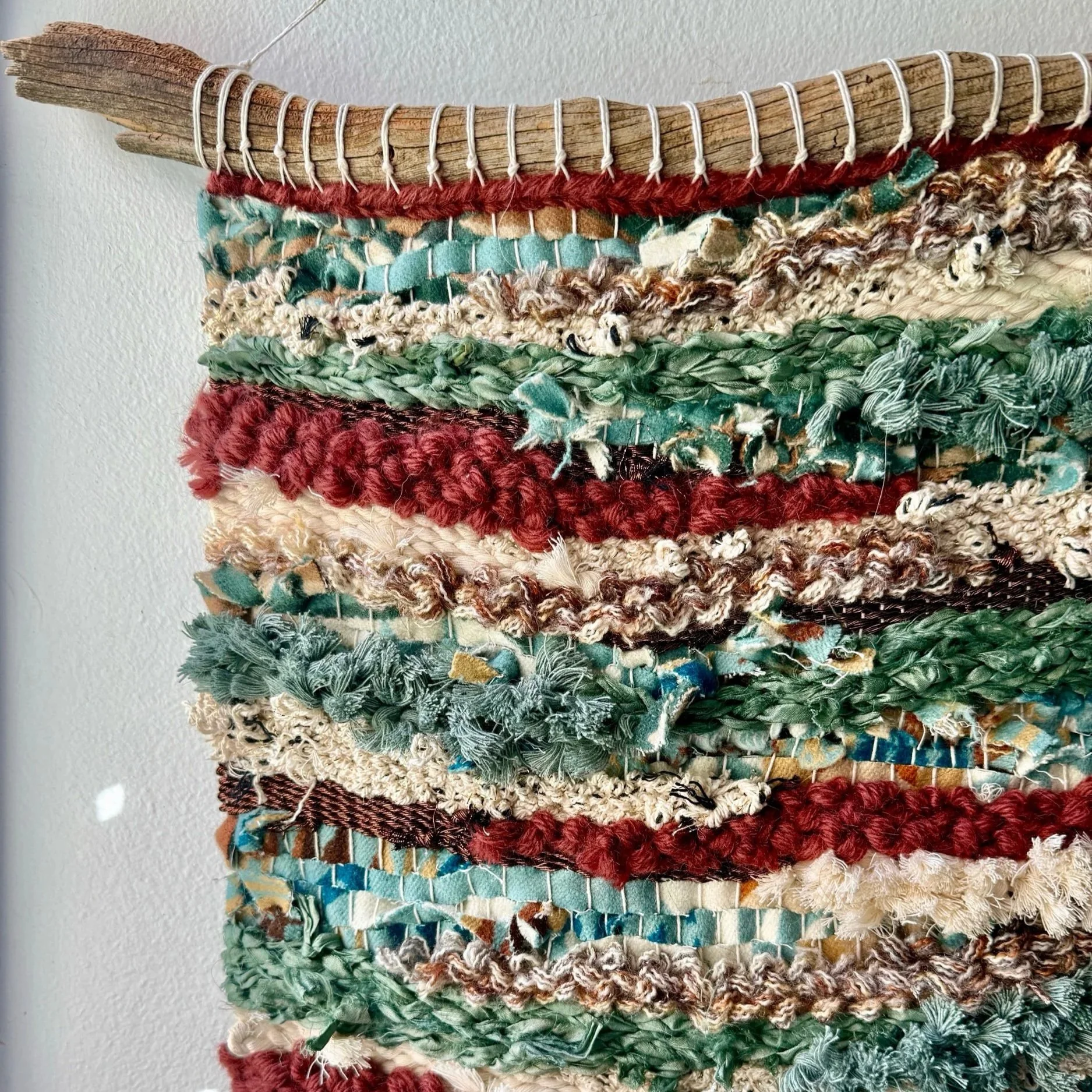 "She Stands on the Canyon's Edge" Weaving