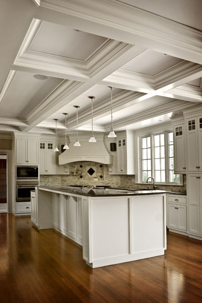 White Coffered Kitchen Ceiling.jpg