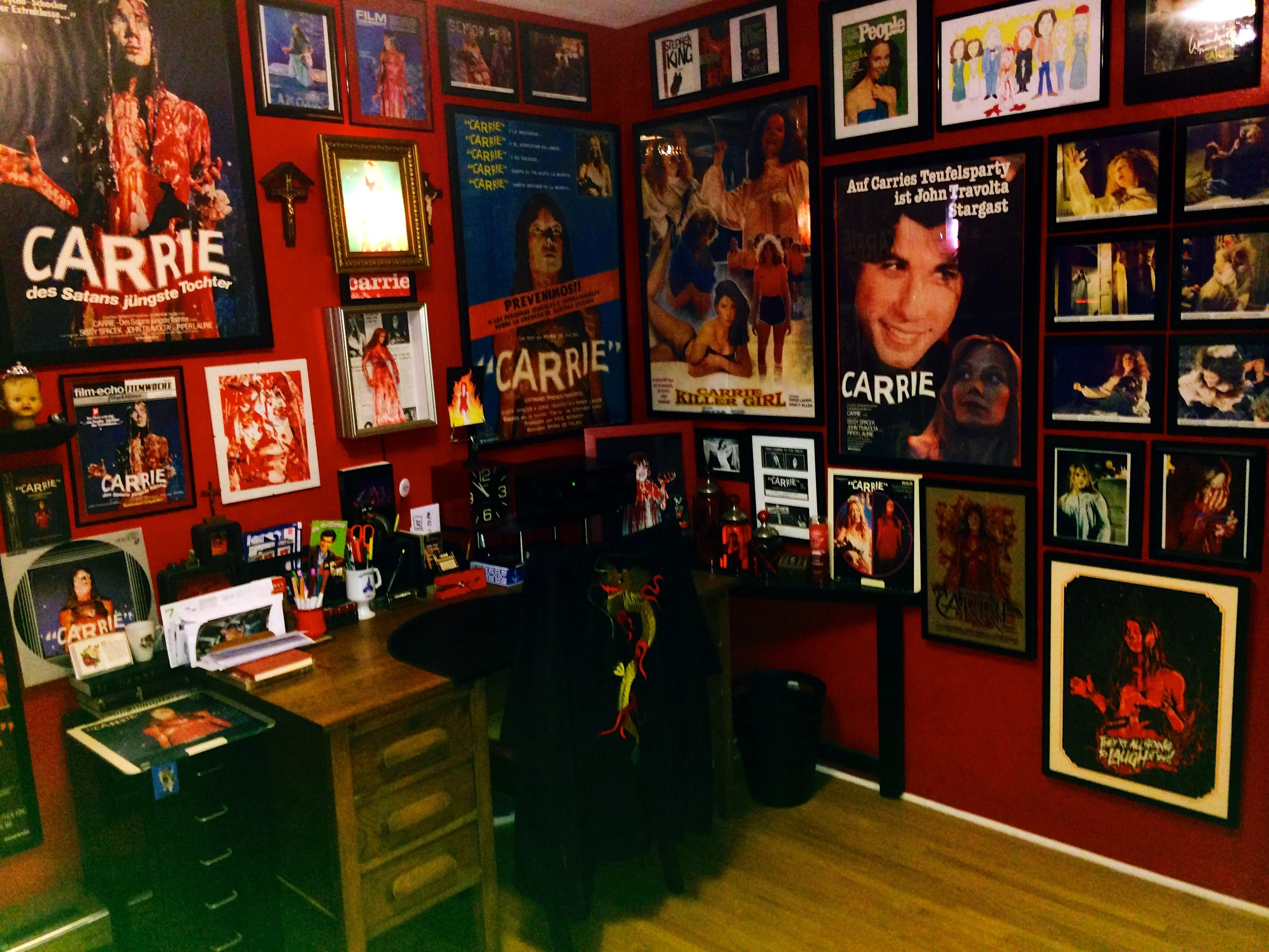 Jackie's "Carrie" room.