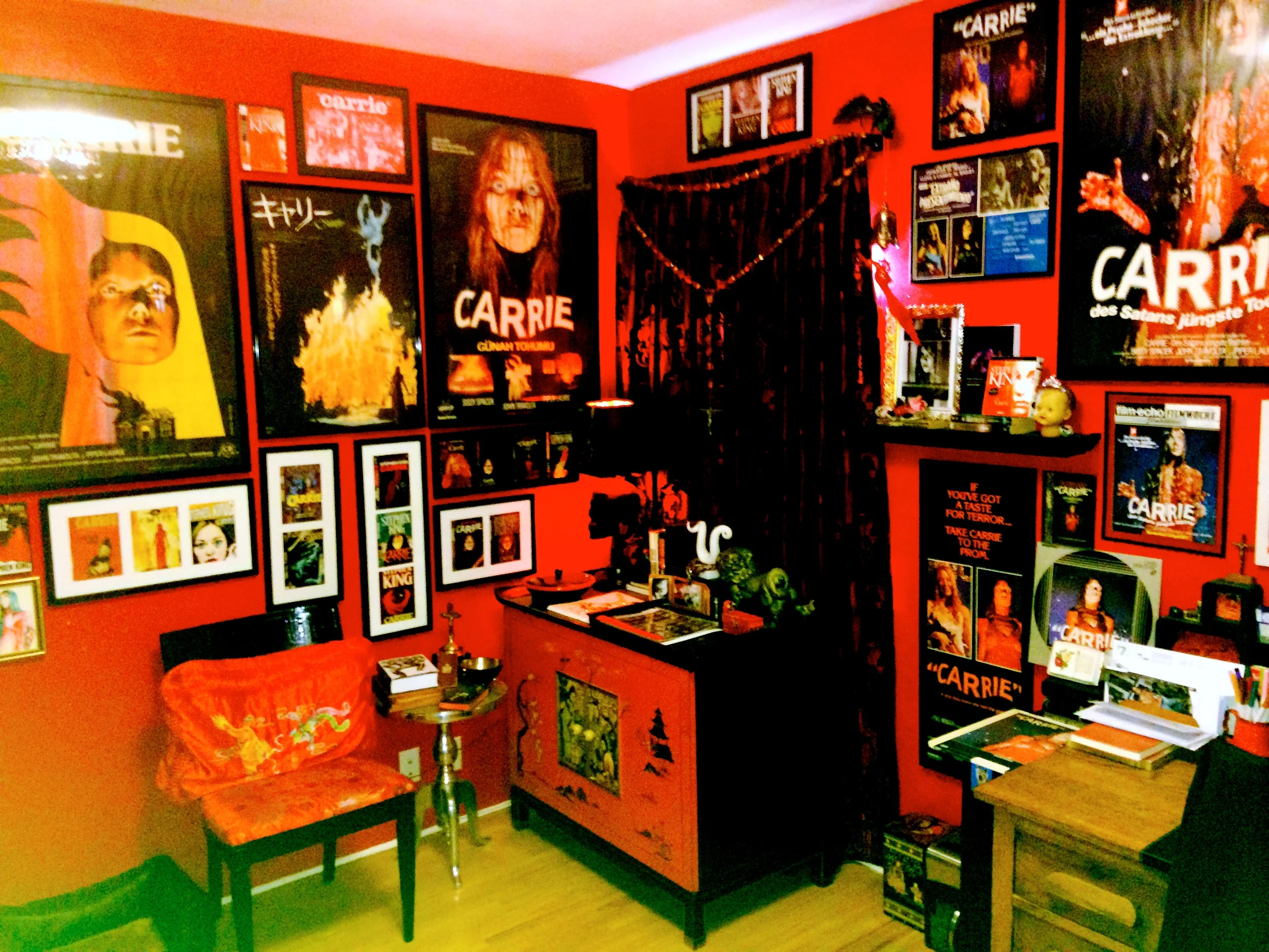 Jackie's "Carrie" room