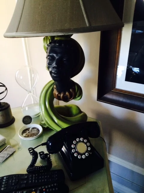 Kate's amazing lady lamp.