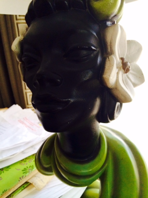 Kate's other amazing lady lamp.