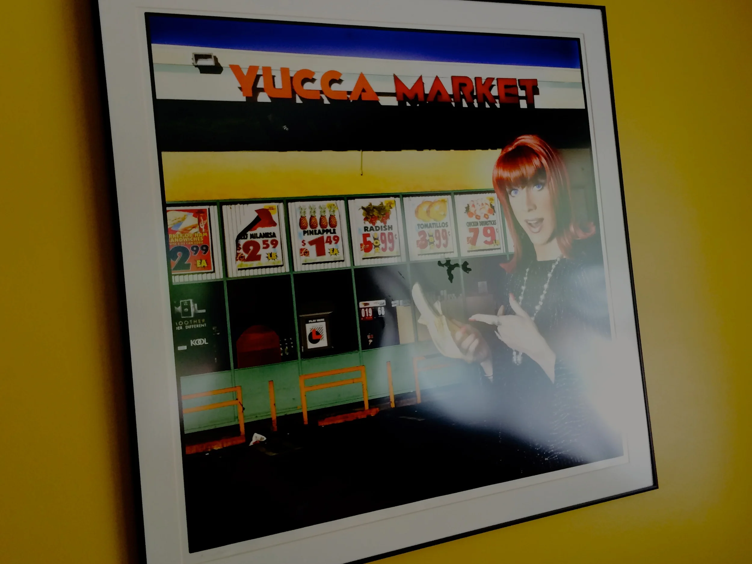 The photo of Coco in her kitchen that we discussed.