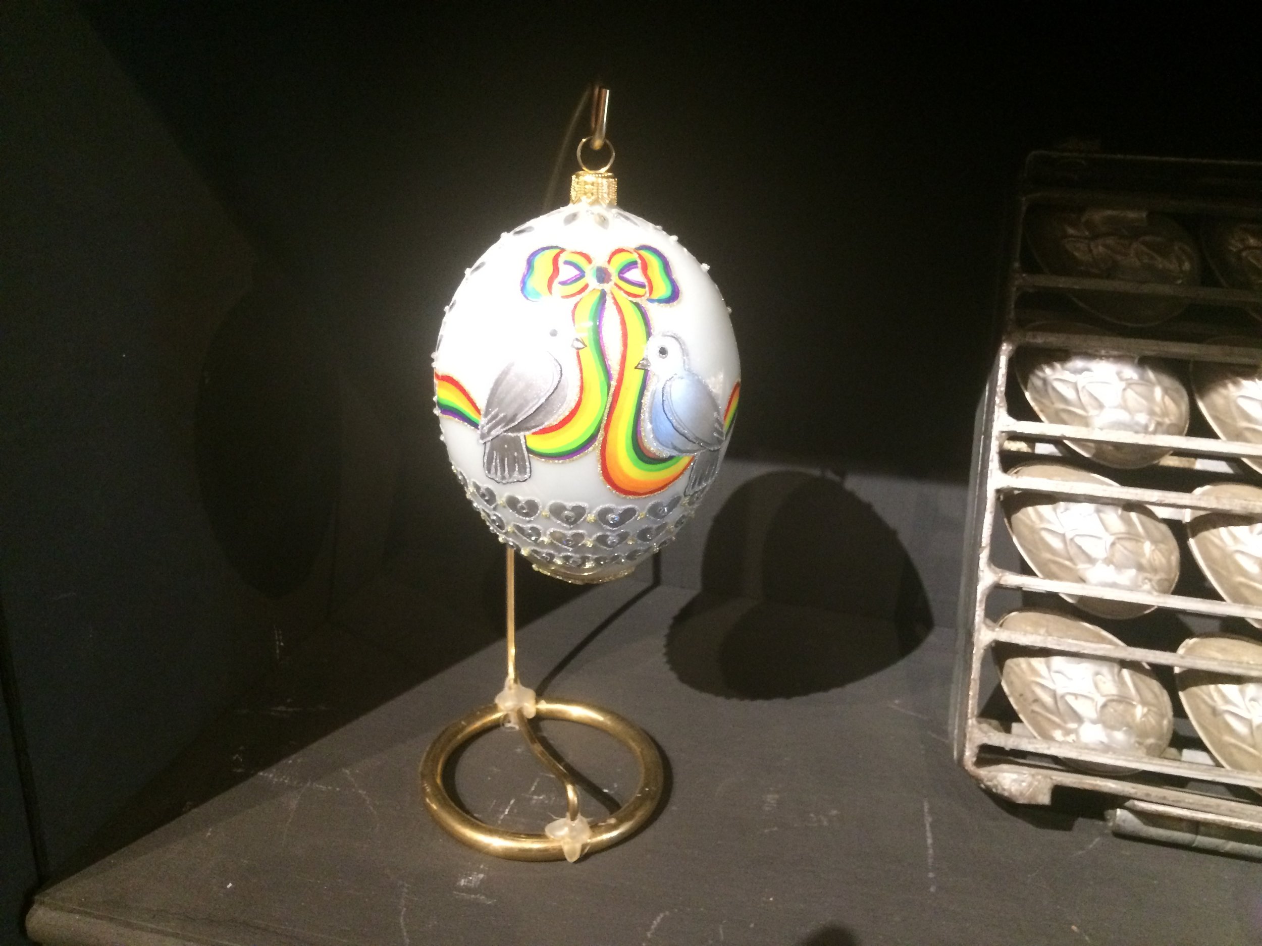 The Marriage Equality ornament that's discussed on the podcast