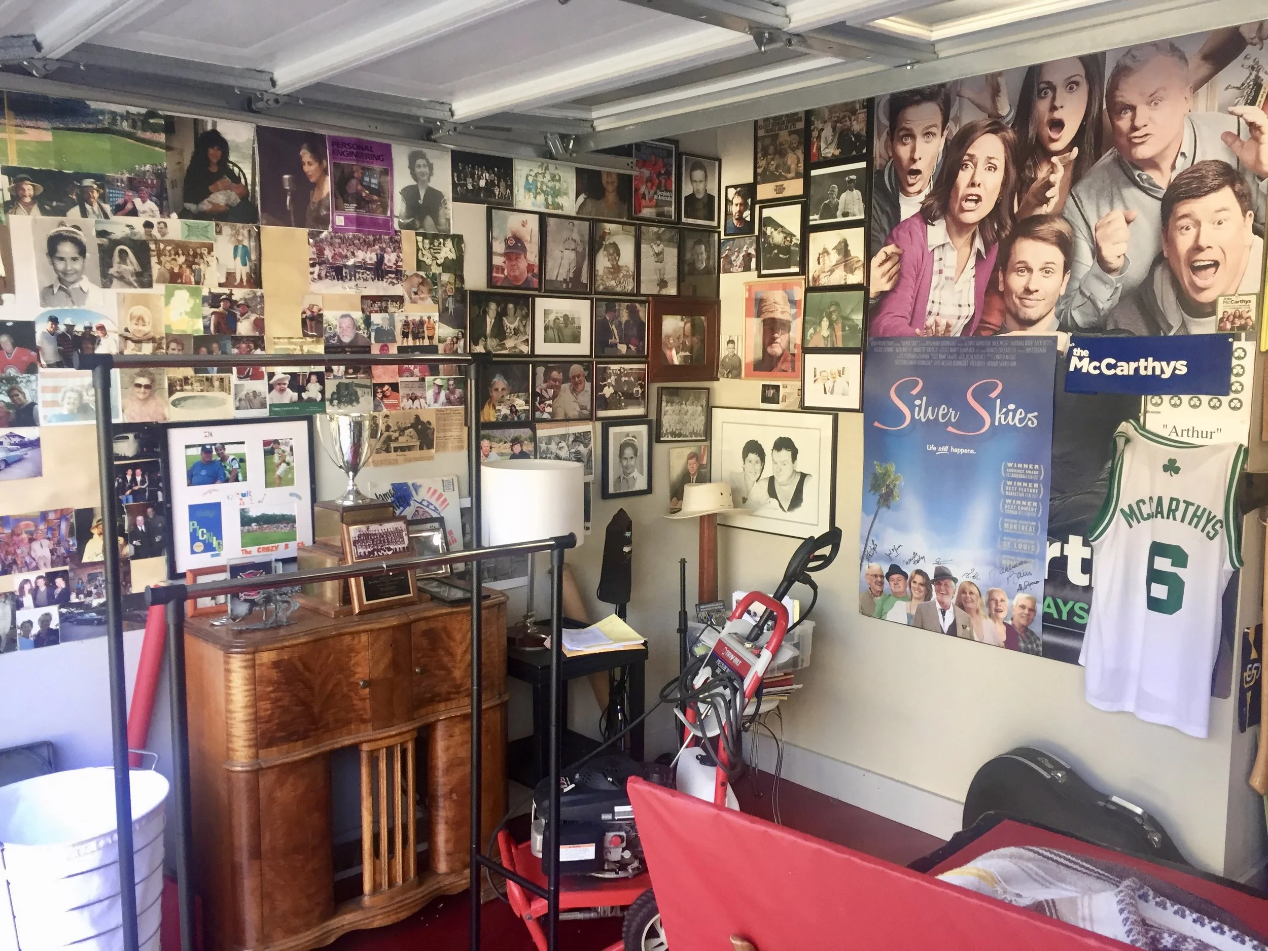 Jack's wondrous garage of memorabilia