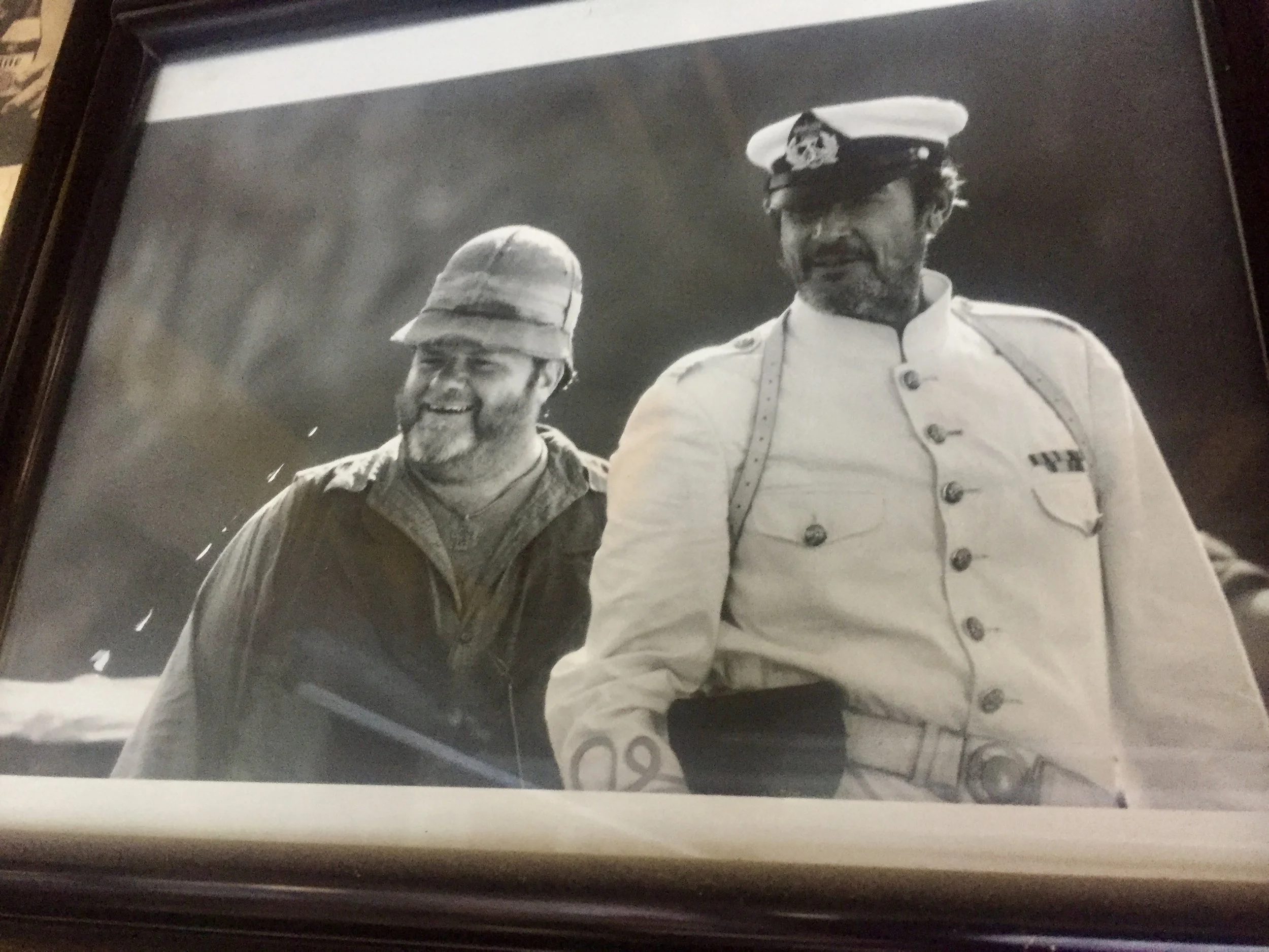 Working with Roger Moore on The Quest