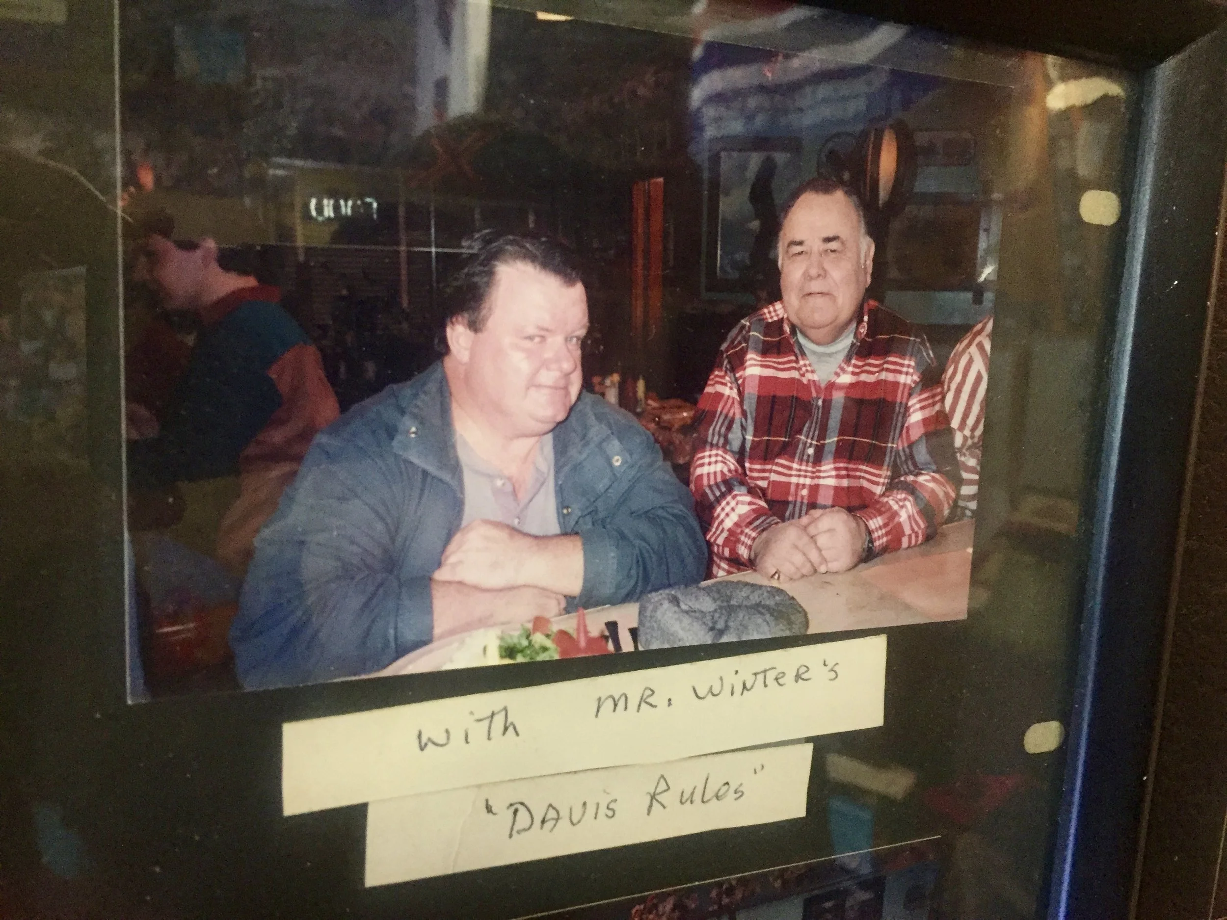 With Jonathan Winters