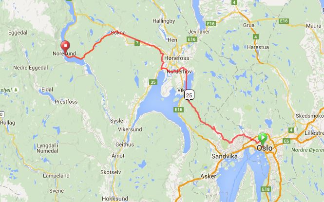 Route: Day 1