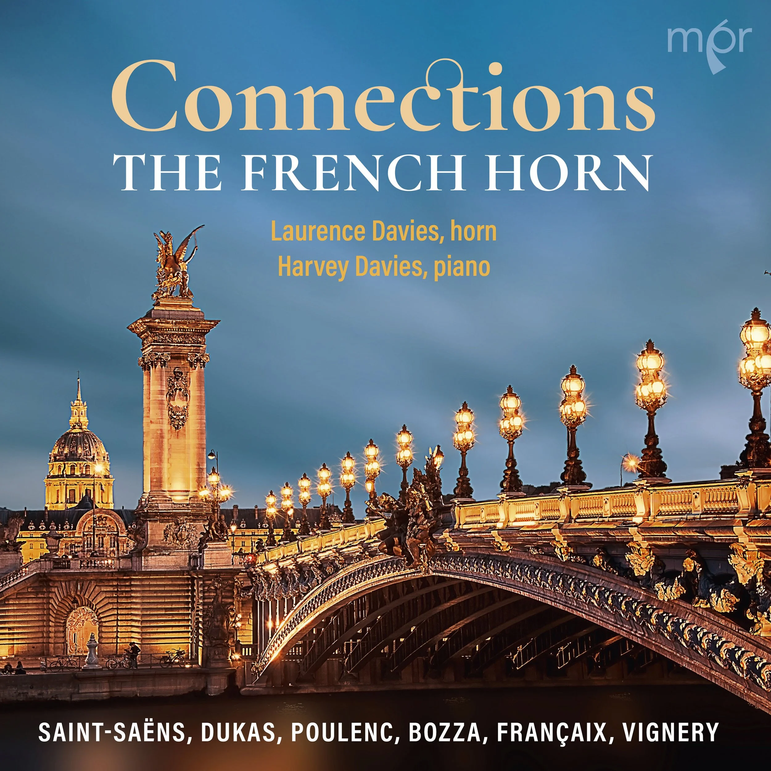 This is a programme of delightful French 'classics' for Horn and Piano, superbly perfprmed by Laurence Davies (former Principal Horn with the Philharmonia and Royal Philharmonic Orchestras. Available on CD and via Download only for the time being.