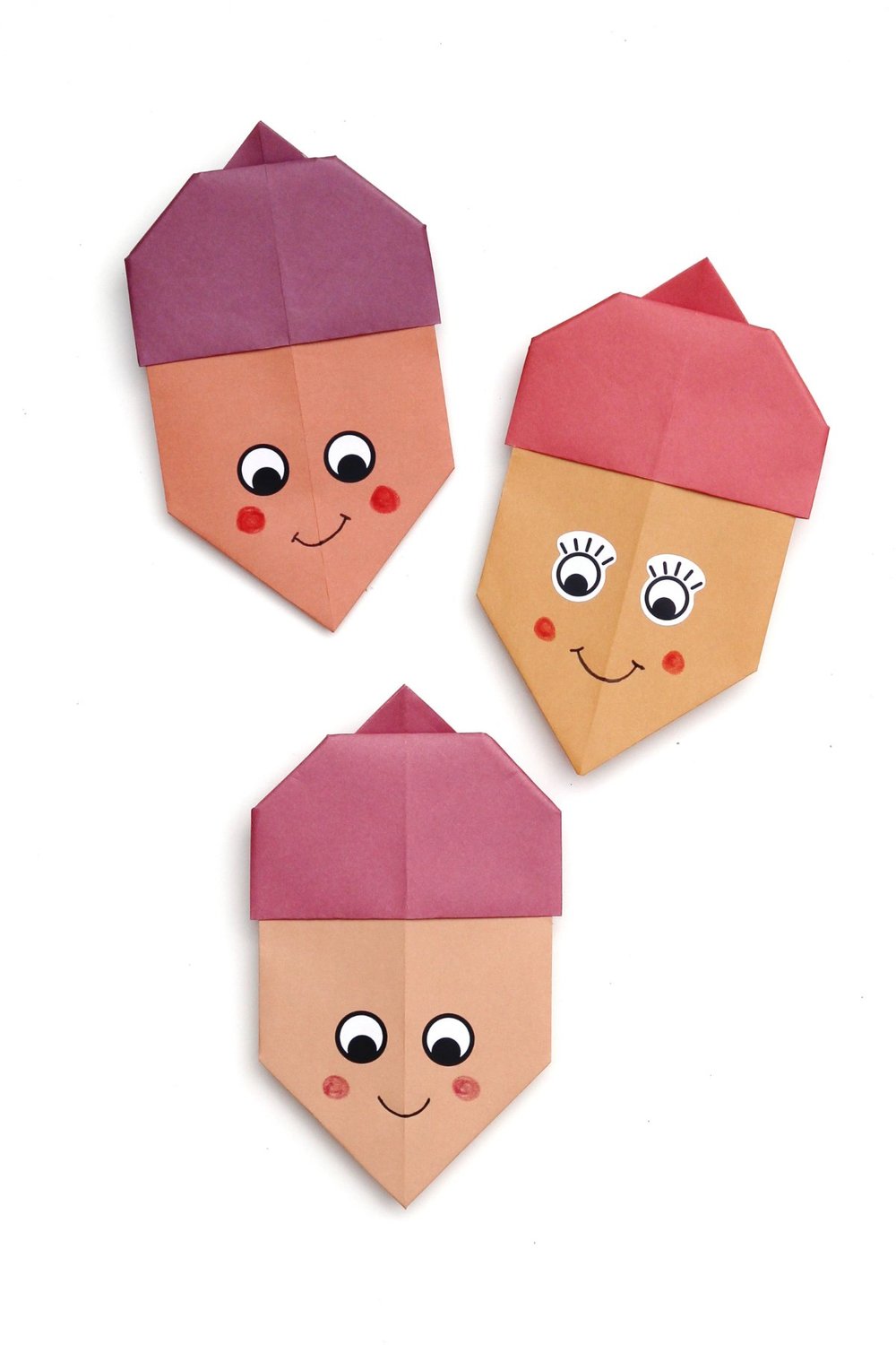 How To Make An Origami Acorn — Gathering Beauty