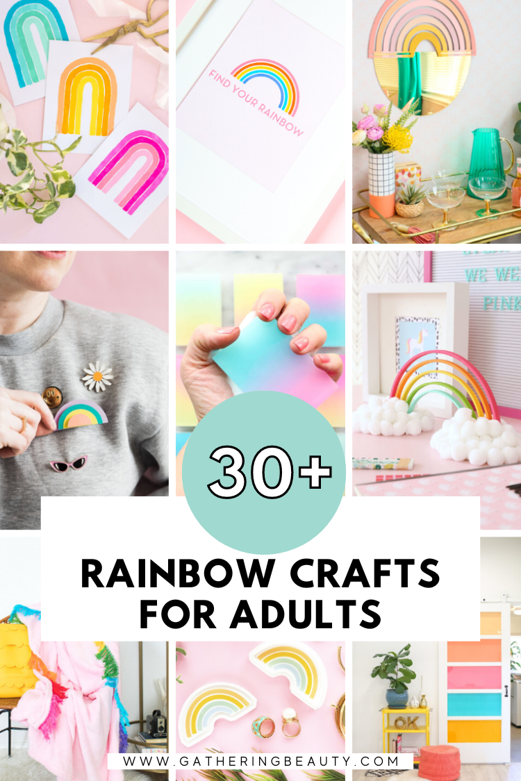 How to paint air dry clay: Make a rainbow trinket dish with us! - Gathered