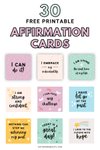 Free Printable Positive Affirmation Cards — Gathering Beauty