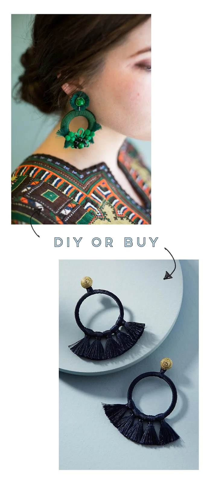 DIY OR BUY - STATEMENT EARRINGS.