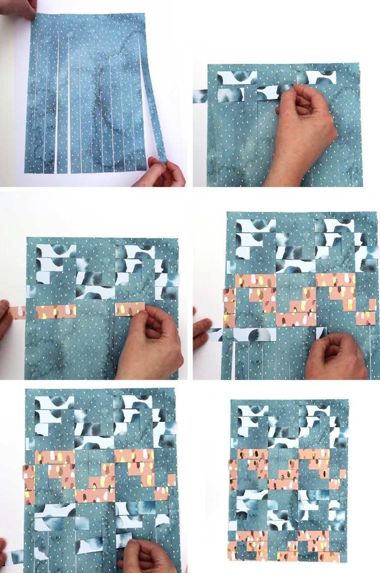 DIY WOVEN PAPER WALL ART. — Gathering Beauty