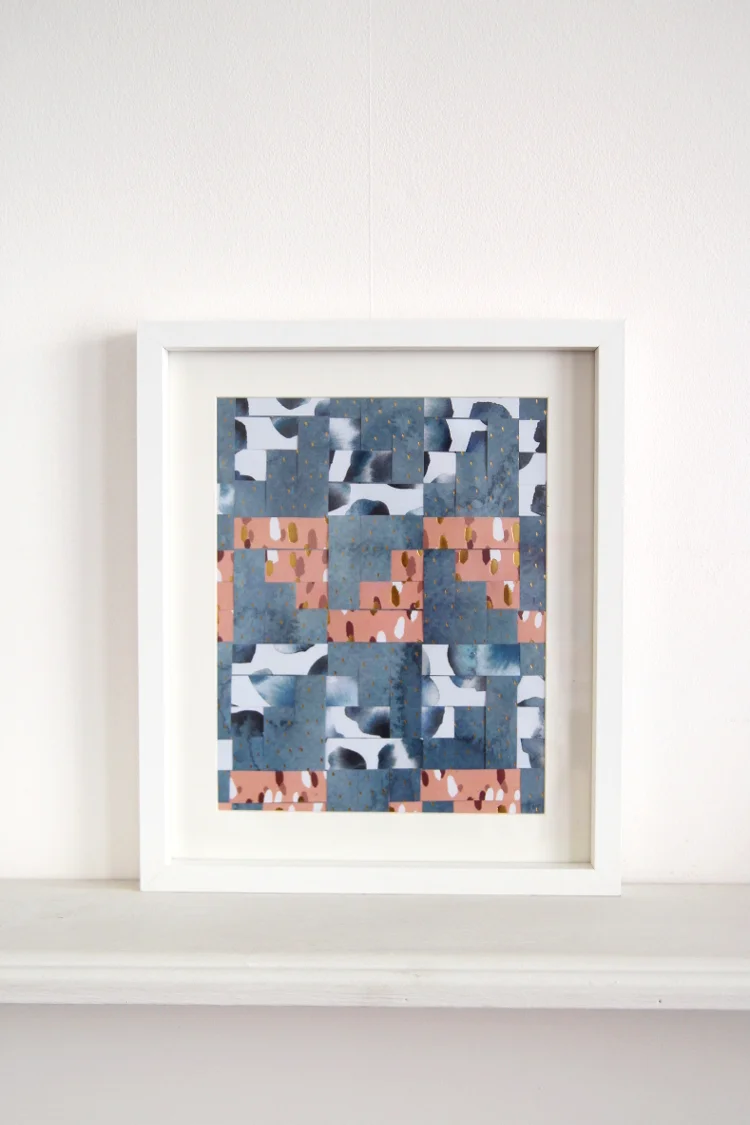 DIY WOVEN PAPER WALL ART. — Gathering Beauty