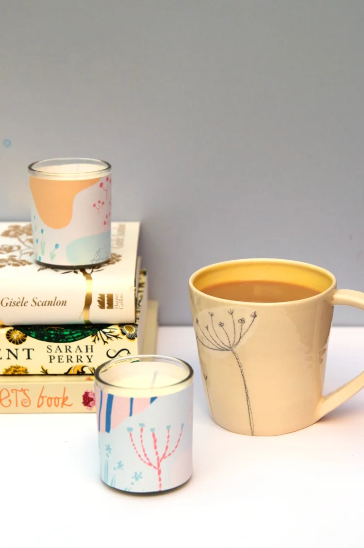 PRINTABLE VOTIVE CANDLE WRAPS — Gathering Beauty