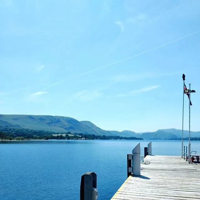 Beautiful weather for our trip to Ullswater ☀️🚢🕶️