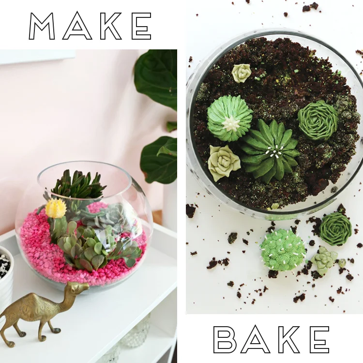 MAKE OR BAKE 07 - SUCCULENT TERRARIUM.