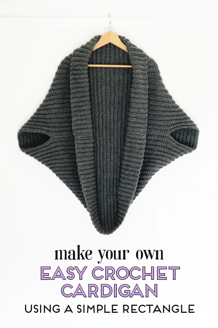 Easy Crochet Cardigan - Free Pattern
