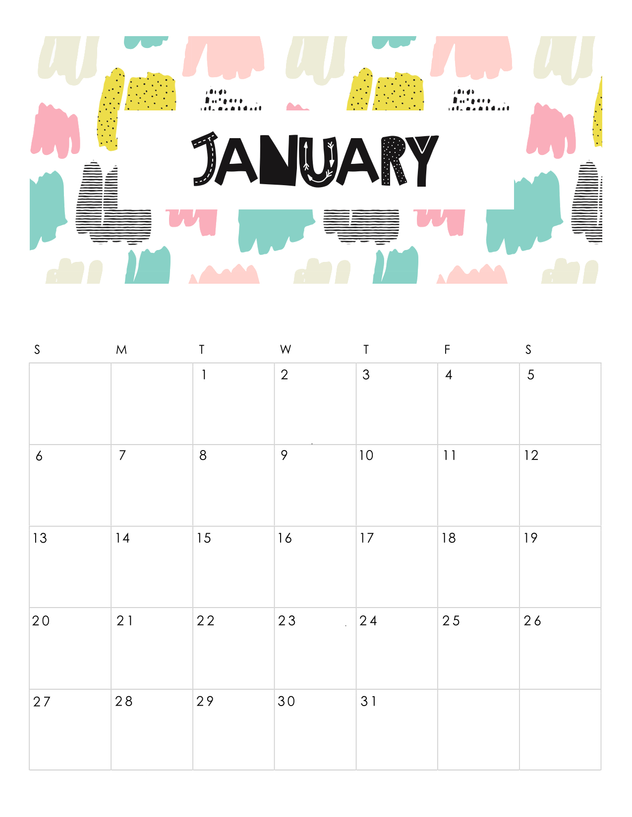 free-printable-abstract-patterned-calendar-2019-january.jpg