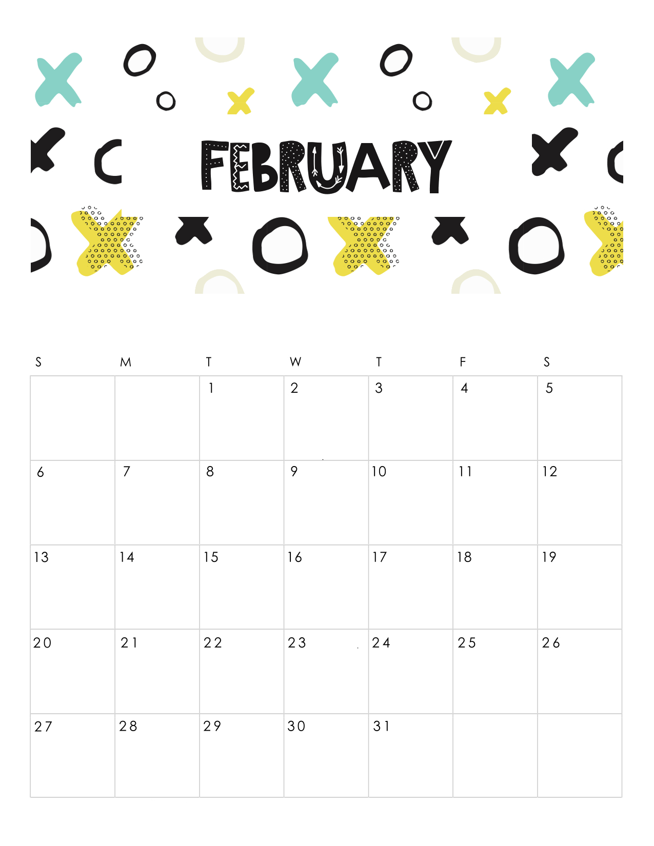 free-printable-abstract-patterned-calendar-february-2019.jpg