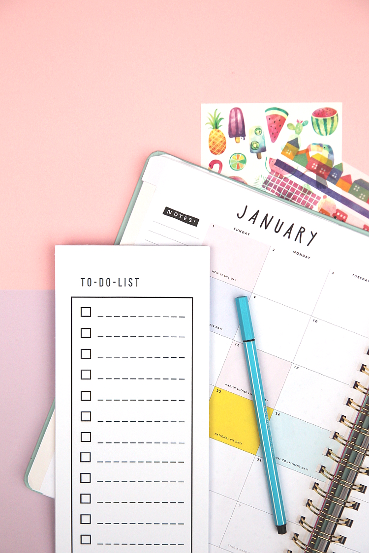 FREE PRINTABLE TO-DO LIST NOTEPAD.