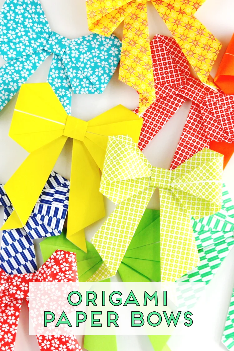 Origami Paper Bow
