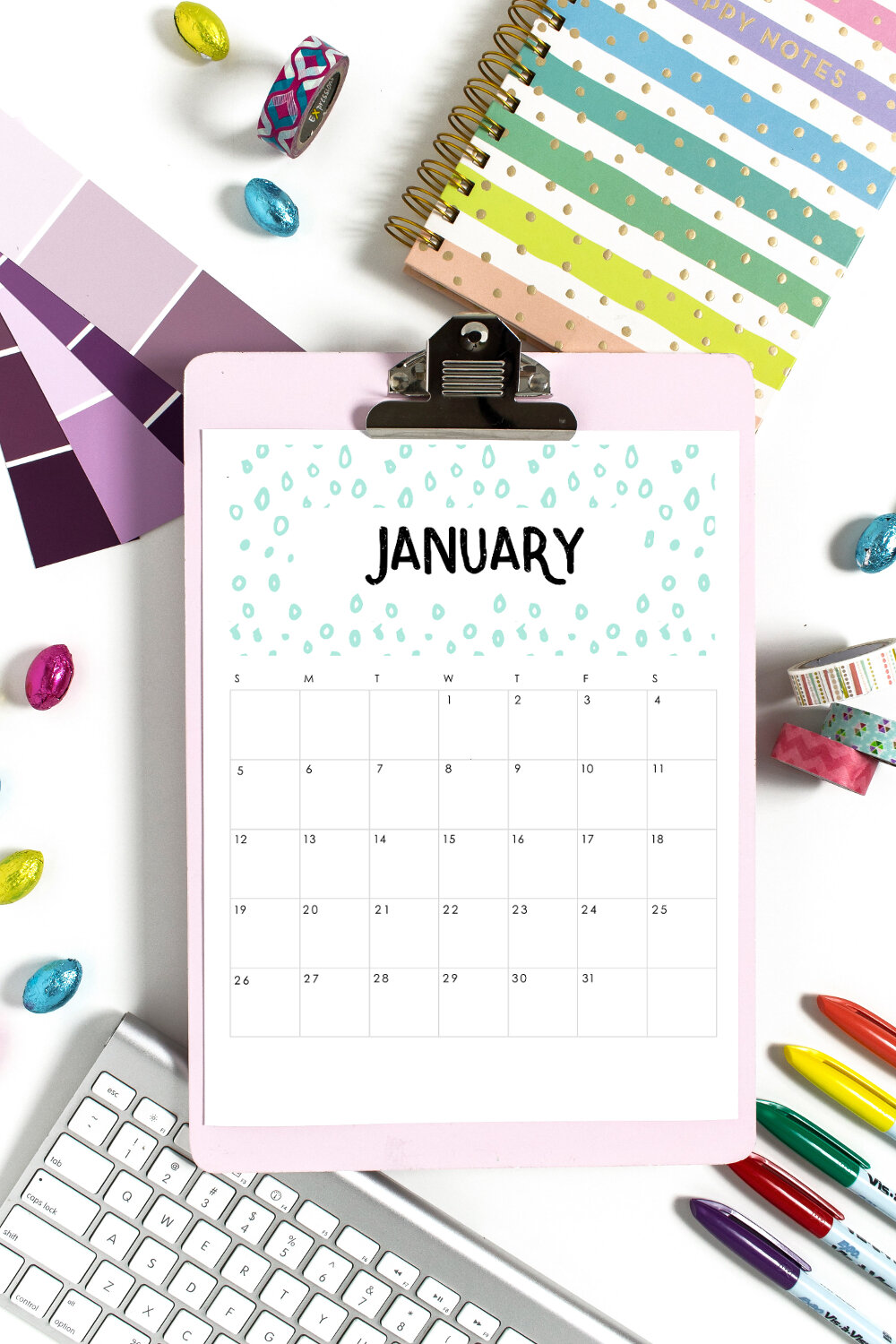 18+ Free Printable And Editable 2020 Calendar With Holidays Background