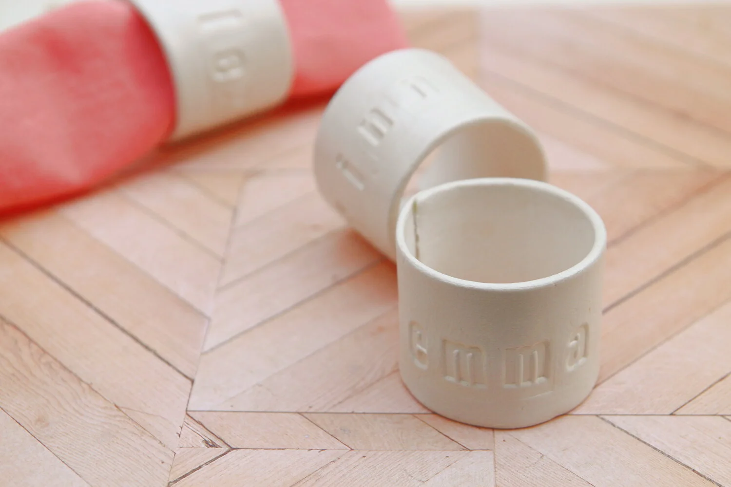 DIY AIR DRY CLAY NAPKIN RINGS. — Gathering Beauty