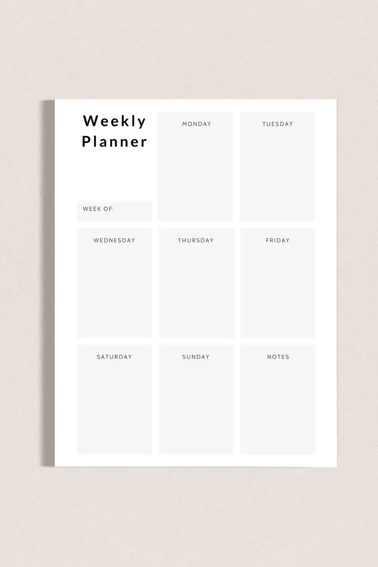 Weekly Planner Template Printable Free from images.squarespace-cdn.com