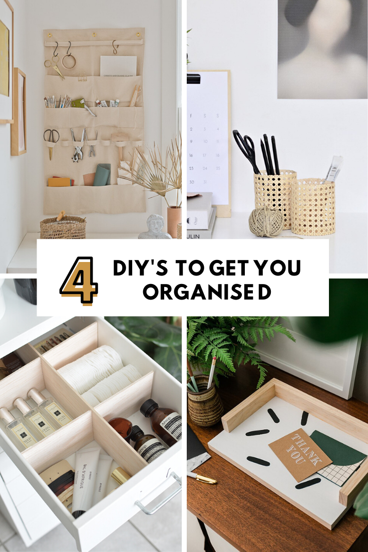4 Diy S To Help Get You Organised Gathering Beauty