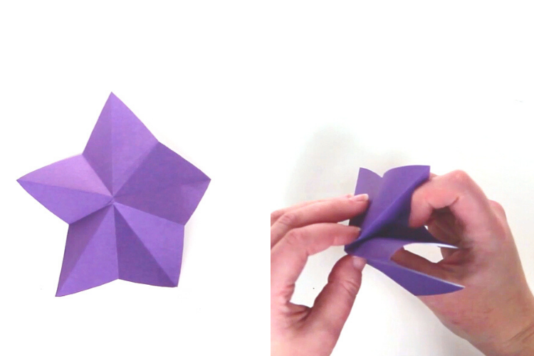 HOW TO MAKE AN EASY ORIGAMI STAR. — Gathering Beauty