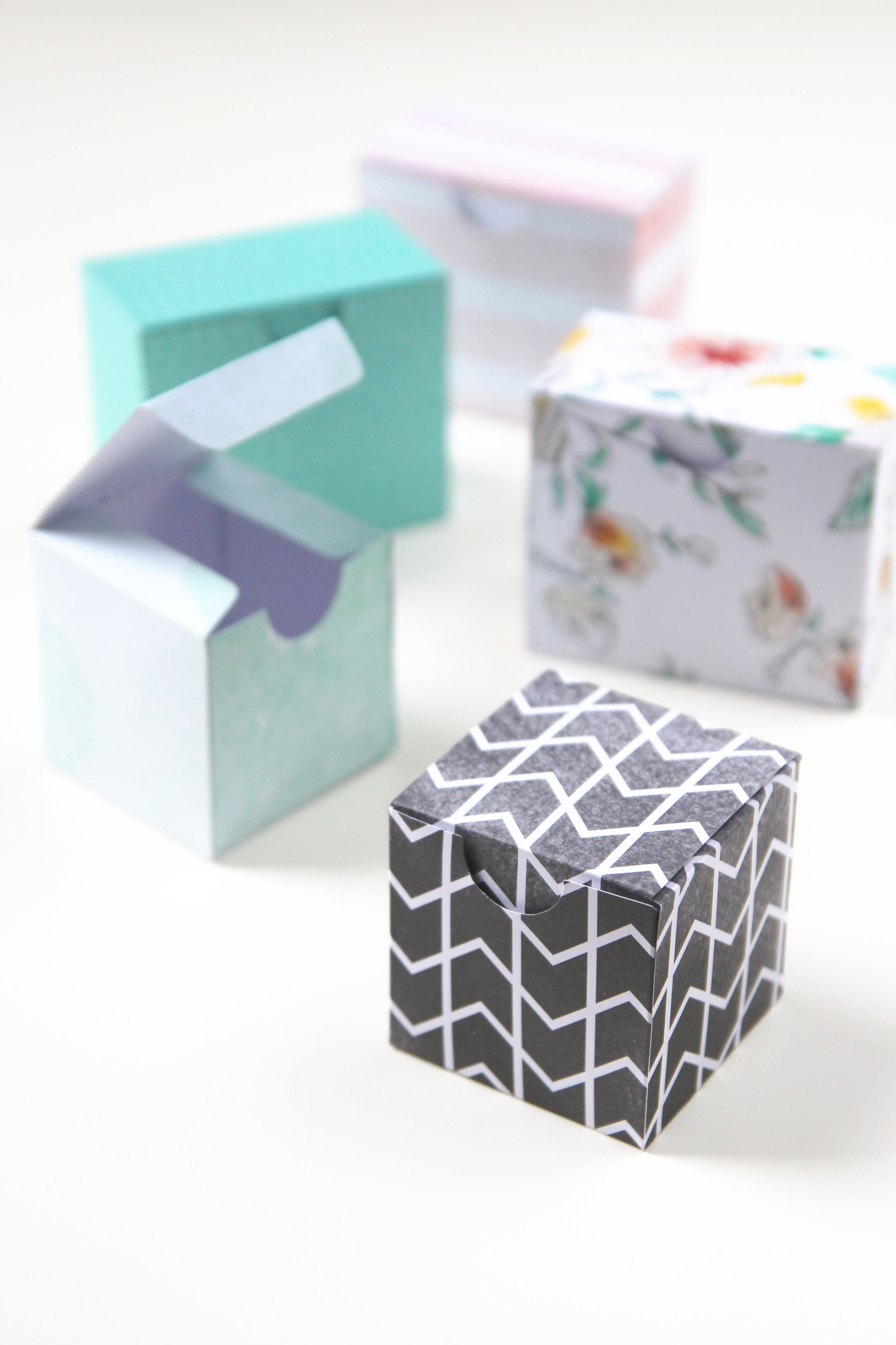 paper box Set 8 x handmade gift box small packaging