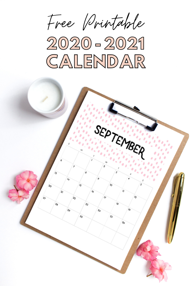 A4 or Letter Sized Instant Download PNG /& PDF Blank Printable 2021 Calendar Decorate Yourself DIY