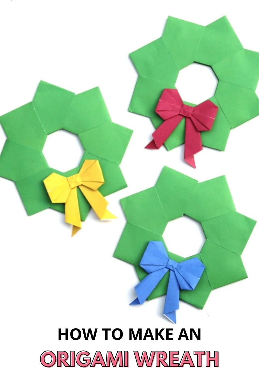 Easy Origami Wreath