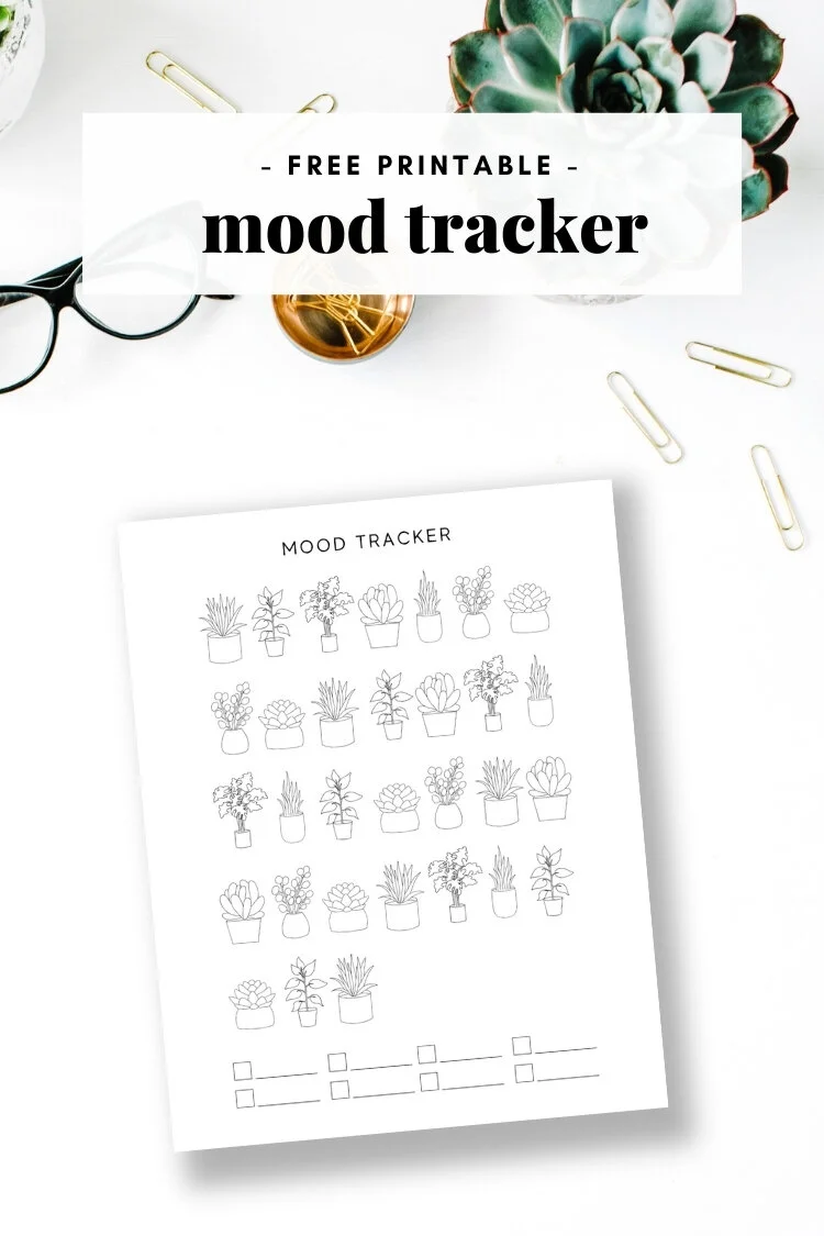 Paper US Letter Sizes Printable Tracker A5 Filofax Printable Planner