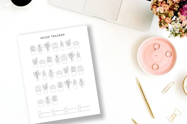 Free Printable Mood Tracker Gathering Beauty