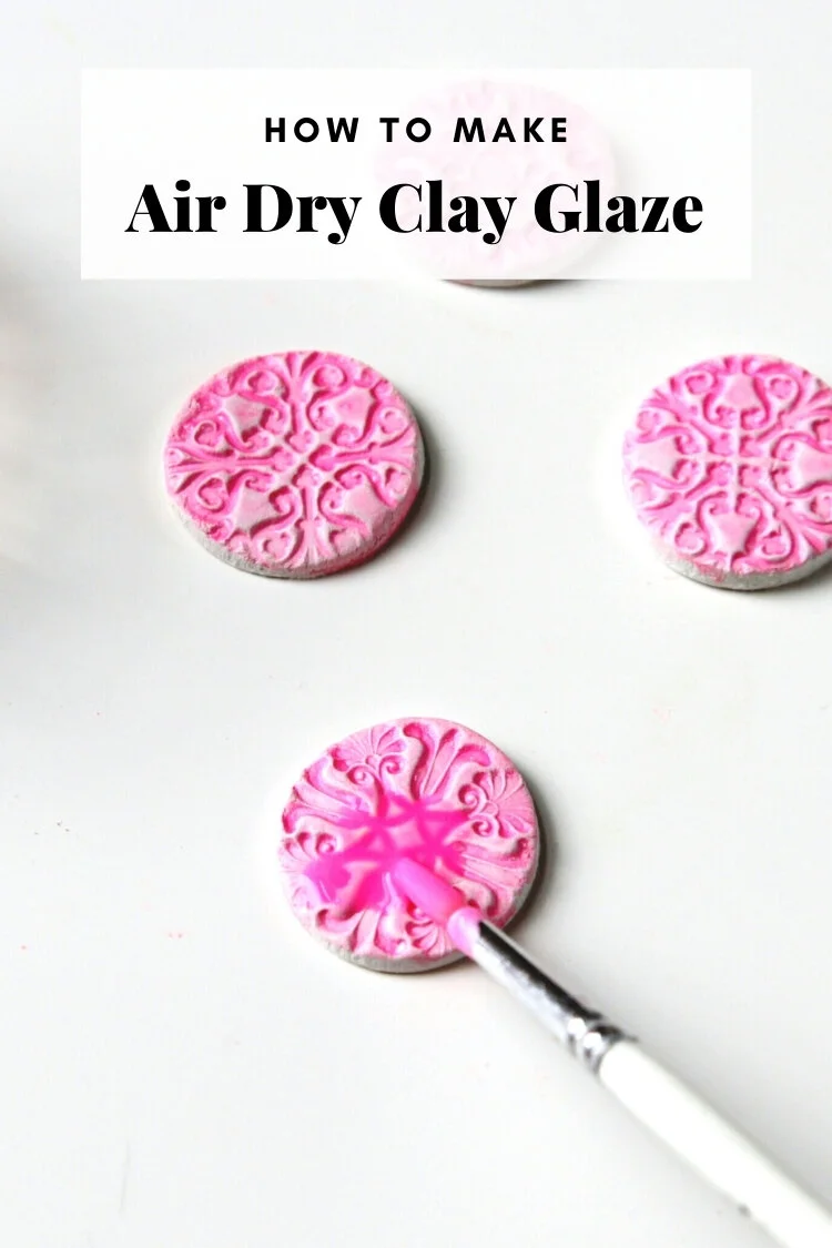 MAKE YOUR OWN DIY GLAZE FOR AIR DRY CLAY CRAFTS — Gathering Beauty