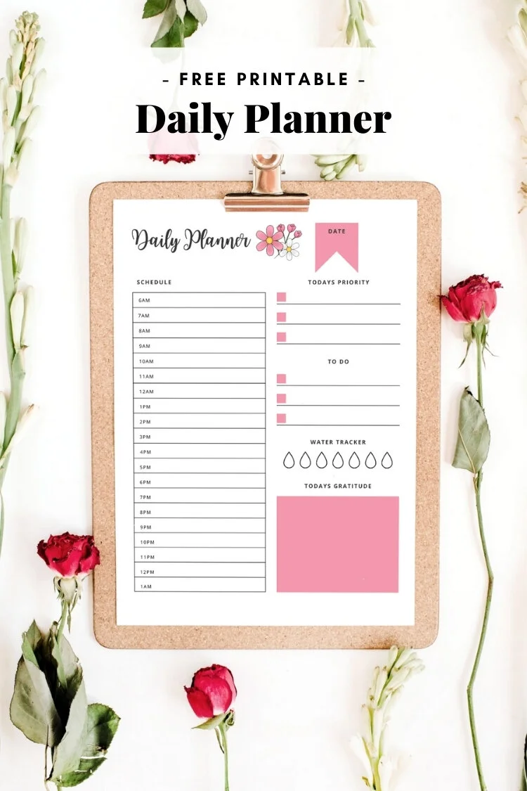 Cute Printable To-Do List {Free PDF with Lovely Plants Design