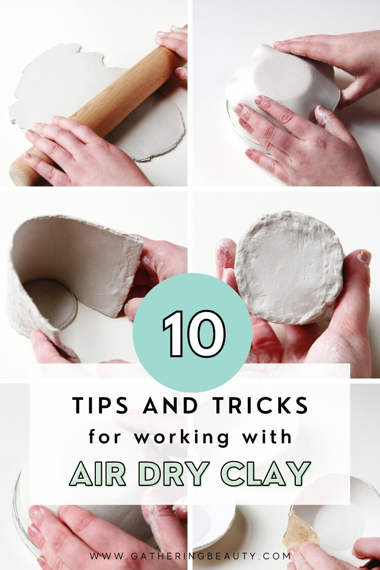 BEST AIR DRY CLAY TIPS AND TRICKS FOR BEGINNERS (helpful) 