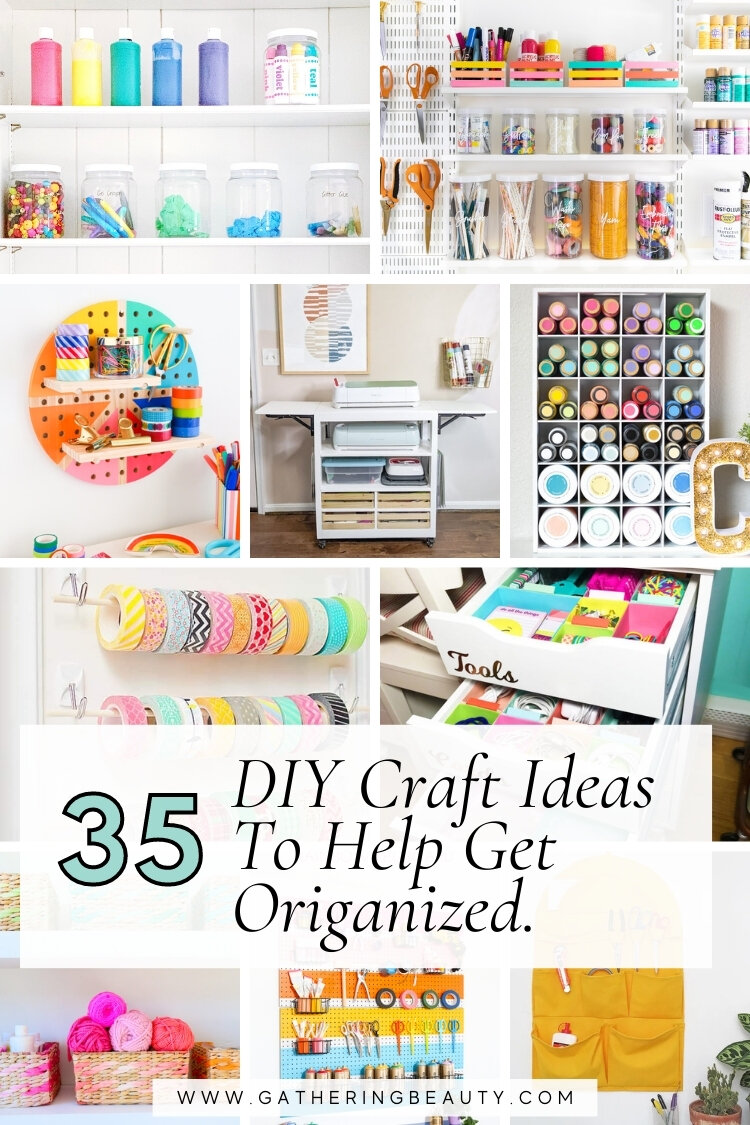 Diy Craft Room Organisation Ideas, Diy Craft Room Shelving