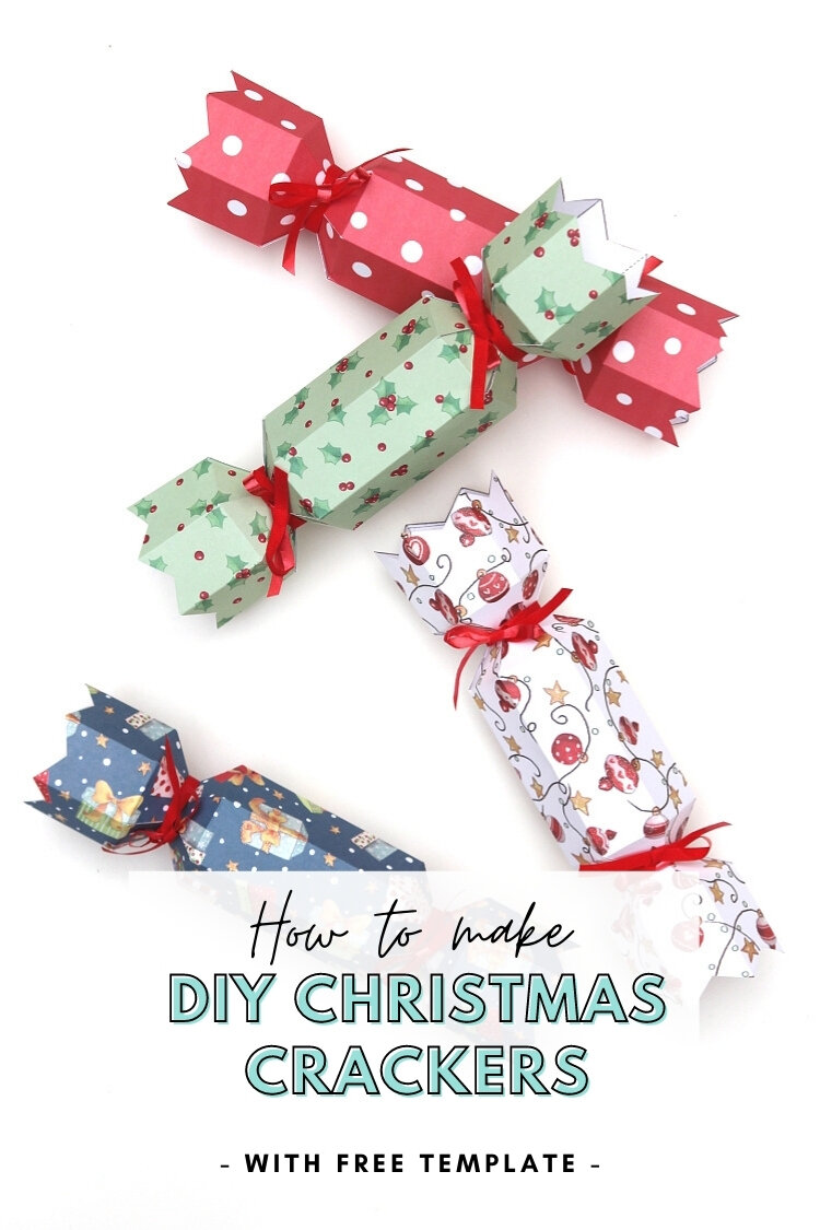 5 Christmas gift topper step by step tutorial, Free template