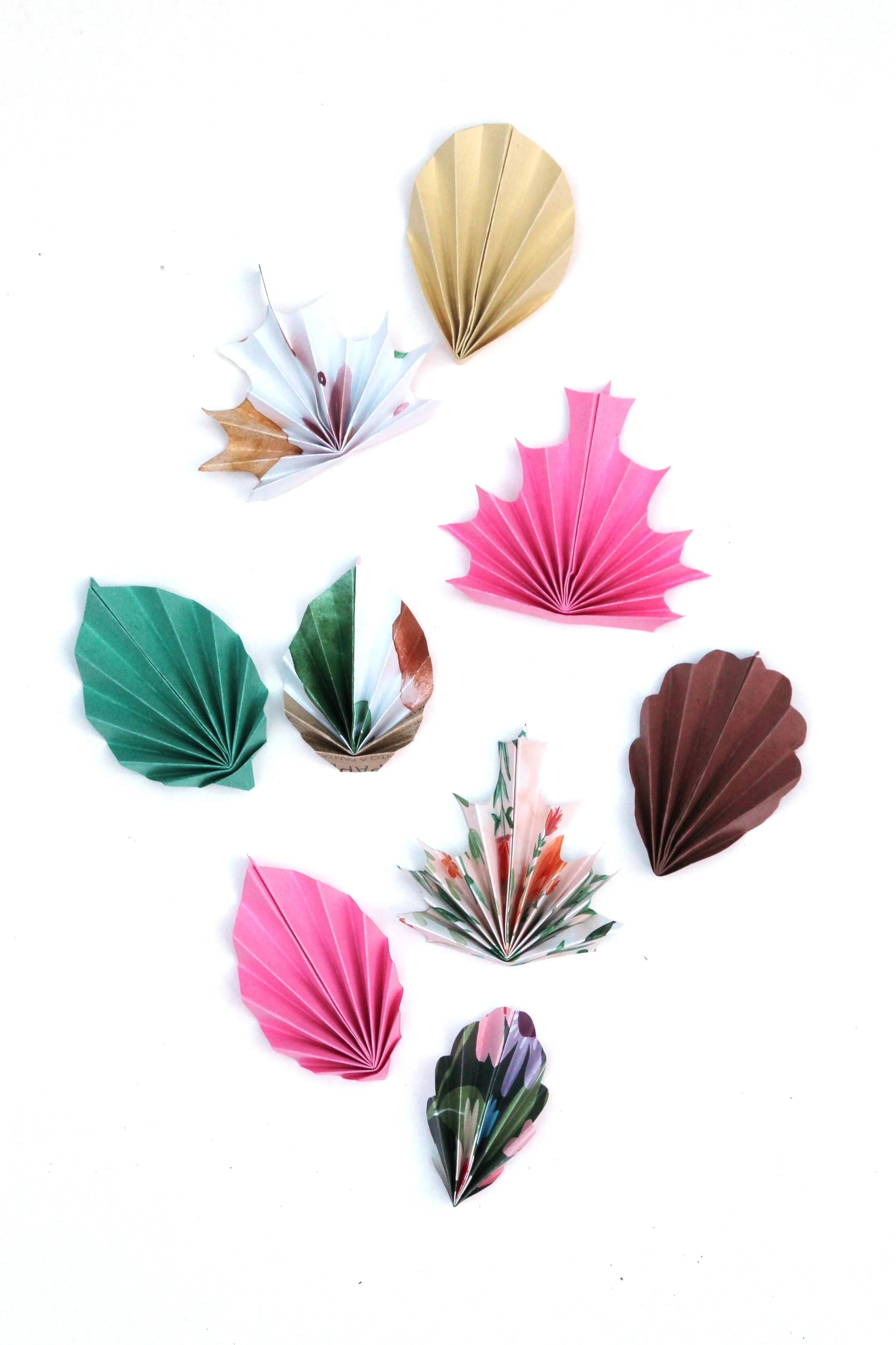 How To Make Paper Leaves With Veins – MTHVI