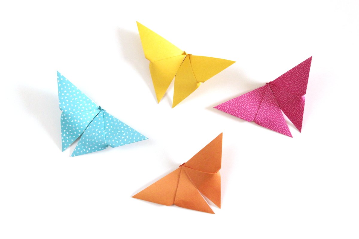 How to make an origami butterfly