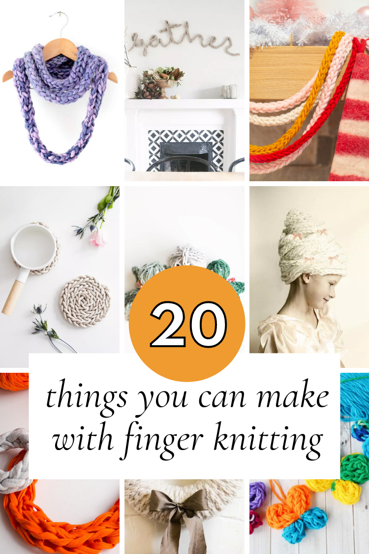 Super Cute & Easy Things to Make Finger Knitting for Kids