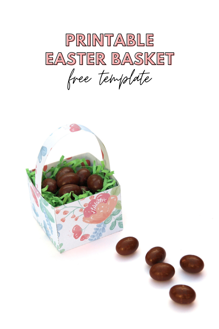 Easter Basket Template (Free Printable) — Gathering Beauty