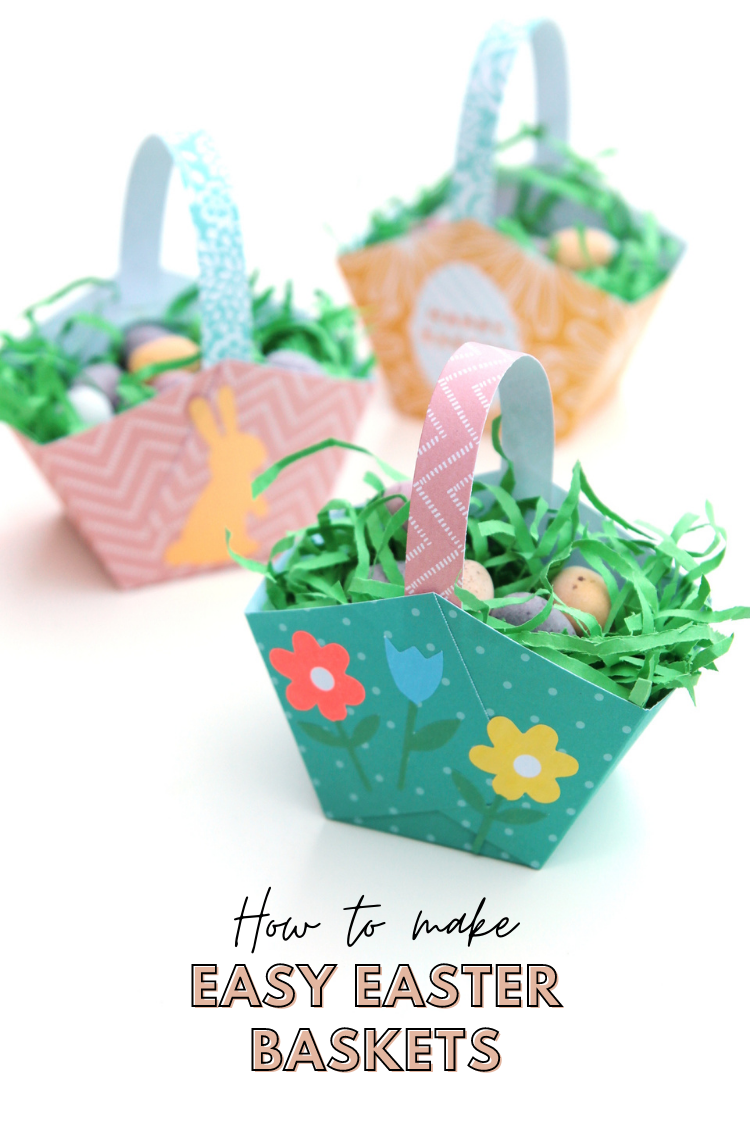 Paper Easter Crafts Homemade Easter Baskets For Toddlers Diy
