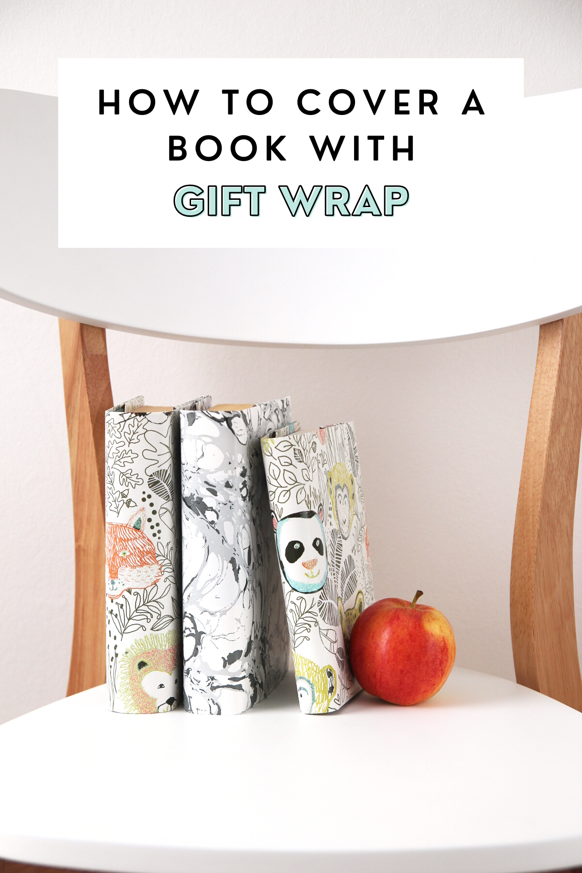 HOW TO MAKE WRAPPING PAPER BOOK COVERS. — Gathering Beauty