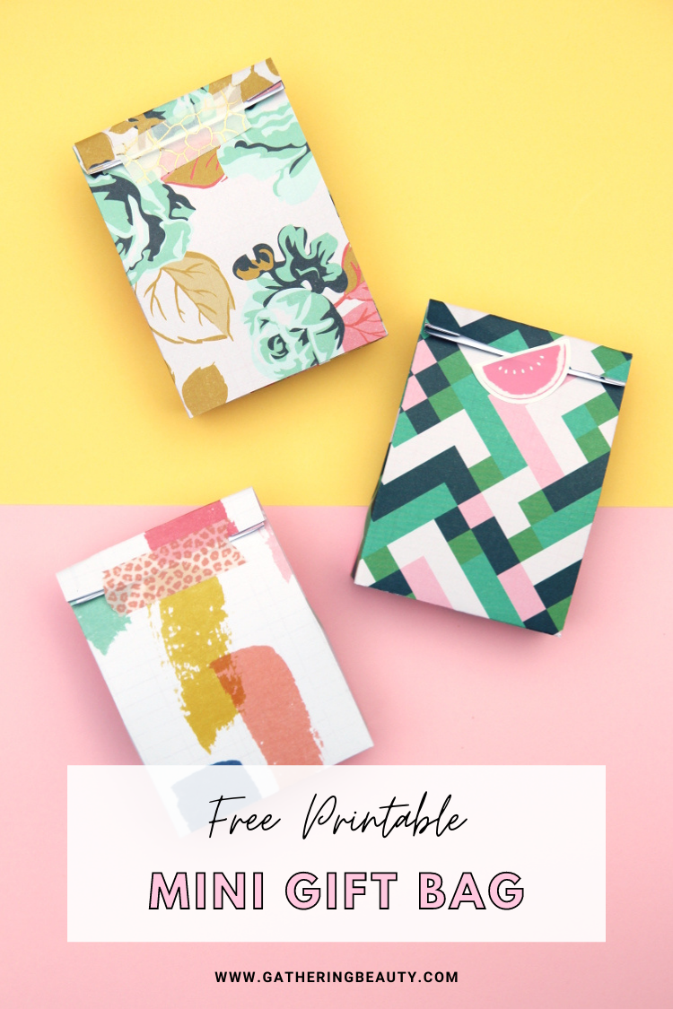 Gift Bag Template - Free Printable — Gathering Beauty Gift Bag Template - Free Printable — Gathering Beauty